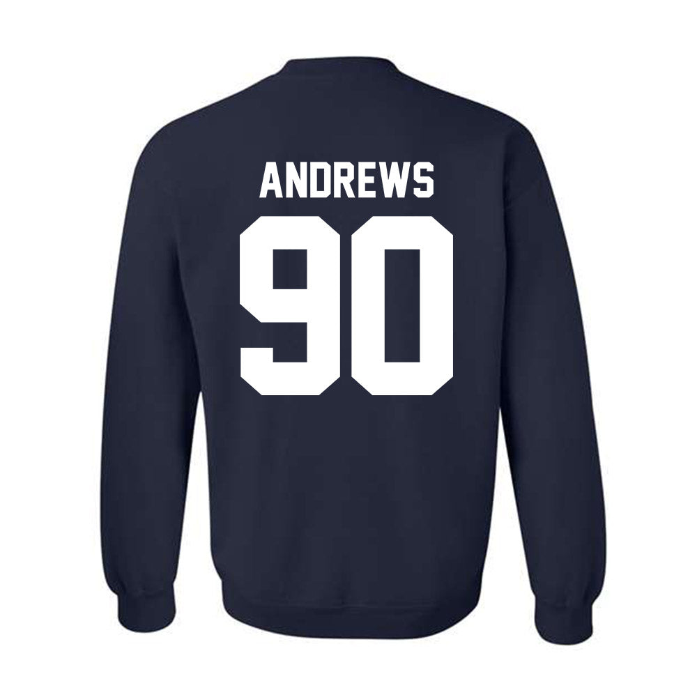 Penn State - NCAA Football : Liam Andrews - Vintage Shersey Crewneck Sweatshirt-1