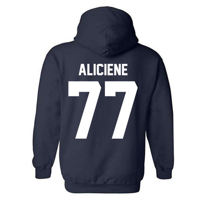 Penn State - NCAA Football : Owen Aliciene - Vintage Shersey Hooded Sweatshirt-1