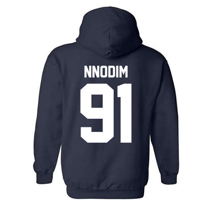 Penn State - NCAA Football : Armstrong Nnodim - Vintage Shersey Hooded Sweatshirt-1
