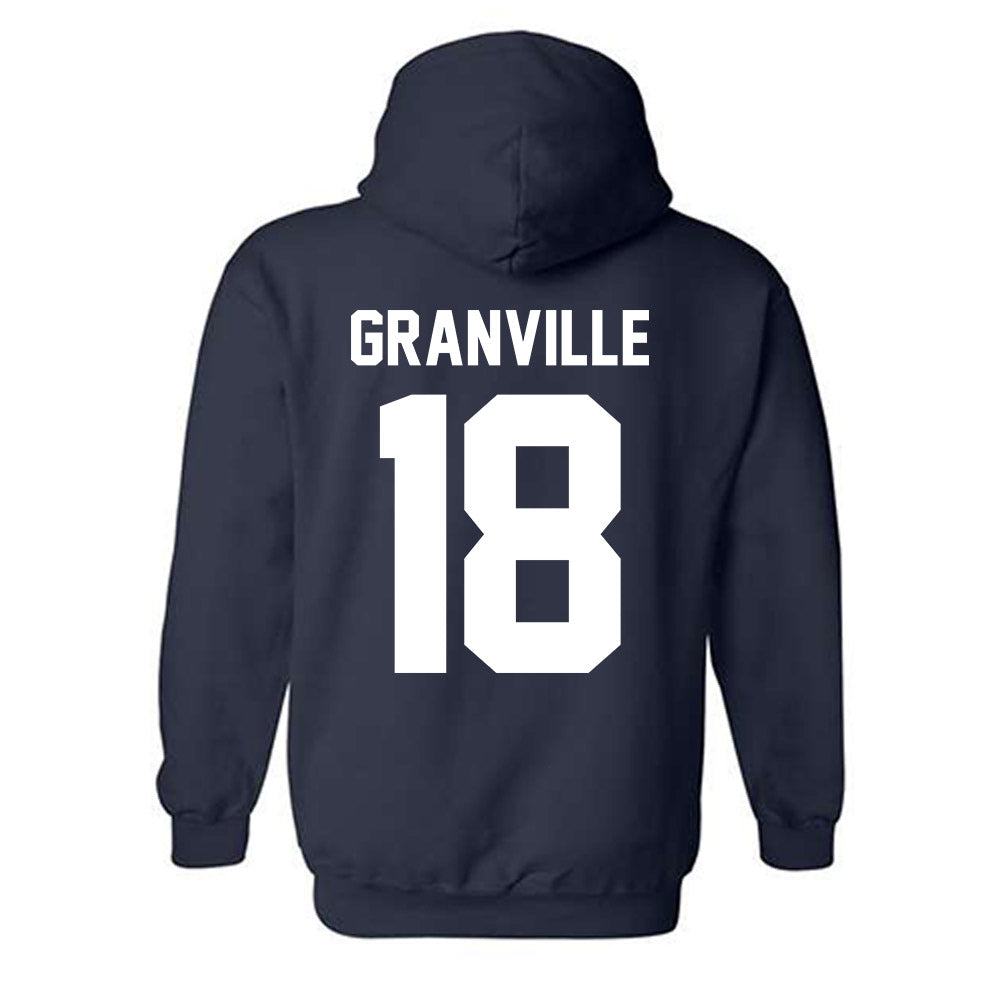 Penn State - NCAA Football : Max Granville - Vintage Shersey Hooded Sweatshirt-1
