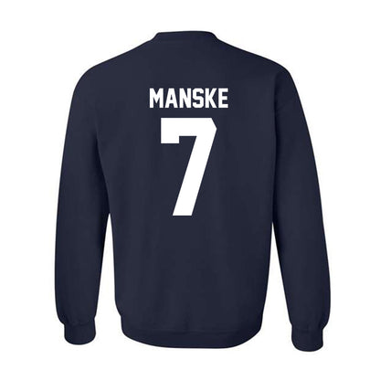 Penn State - NCAA Football : Alex Manske - Vintage Shersey Crewneck Sweatshirt-1