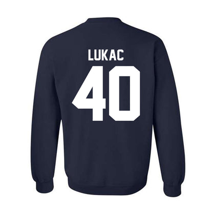 Penn State - NCAA Football : Jake Lukac - Vintage Shersey Crewneck Sweatshirt-1