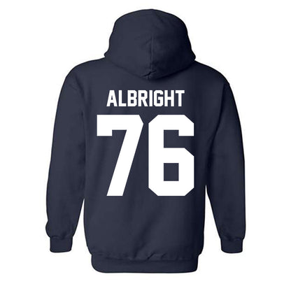 Penn State - NCAA Football : Hunter Albright - Vintage Shersey Hooded Sweatshirt-1
