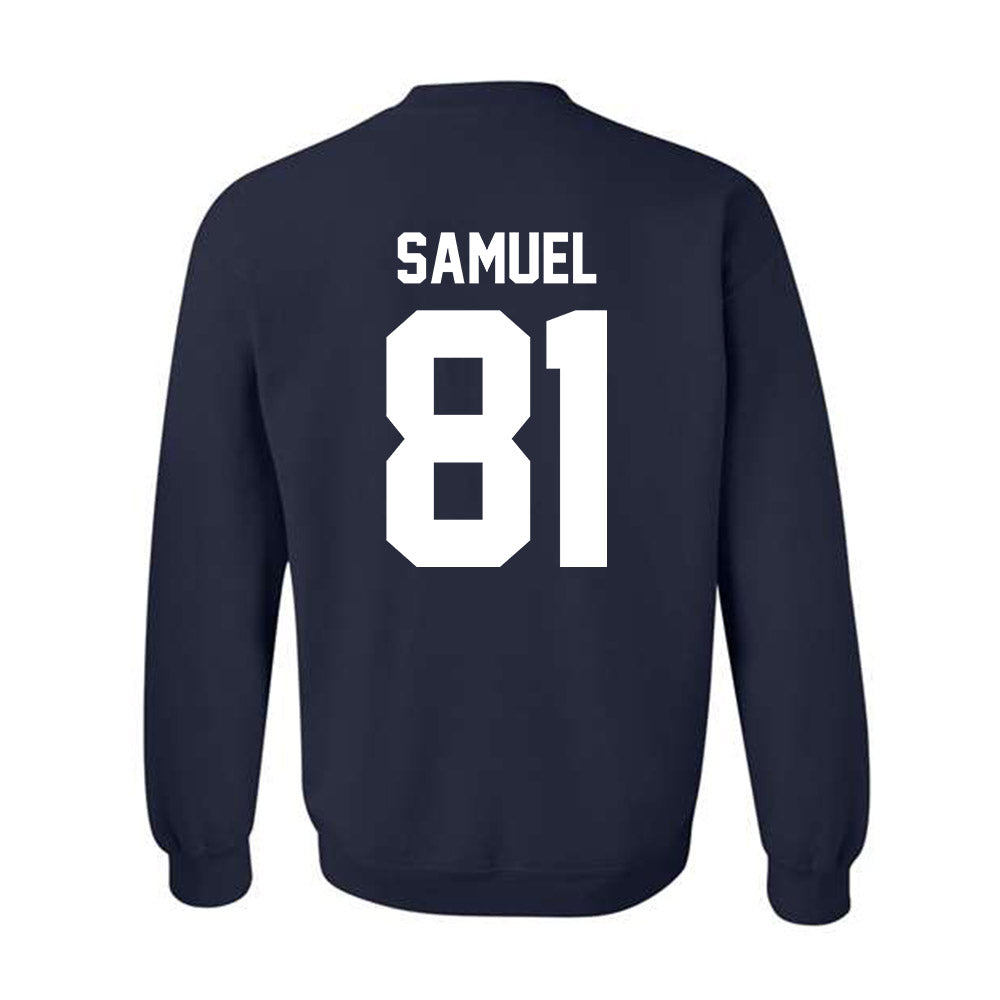 Penn State - NCAA Football : Lyrick Samuel - Vintage Shersey Crewneck Sweatshirt-1