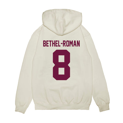Texas A&M - NCAA Football : Ashton Bethel-Roman - Vintage Helmet Premium Hooded Sweatshirt-1