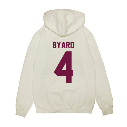 Texas A&M - NCAA Football : Tawfiq Byard - Vintage Helmet Premium Hooded Sweatshirt-1