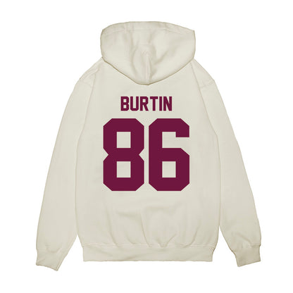 Texas A&M - NCAA Football : Ryan Burtin - Vintage Helmet Premium Hooded Sweatshirt-1