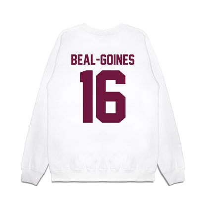 Texas A&M - NCAA Football : Jamar Beal-Goines - Vintage Helmet Premium Crewneck Sweatshirt-1