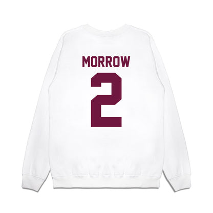 Texas A&M - NCAA Football : Jamarion Morrow - Vintage Helmet Premium Crewneck Sweatshirt-1