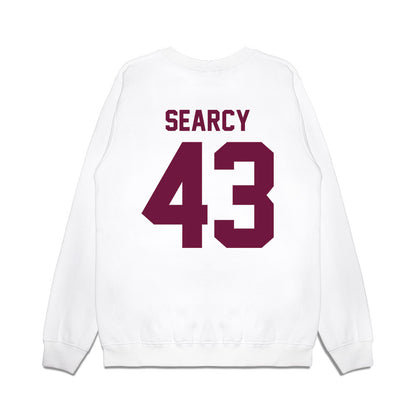 Texas A&M - NCAA Football : Jeremiah Searcy - Vintage Helmet Premium Crewneck Sweatshirt-1
