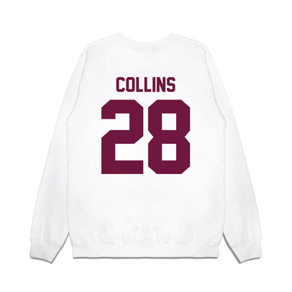 Texas A&M - NCAA Football : Chance Collins - Vintage Helmet Premium Crewneck Sweatshirt-1