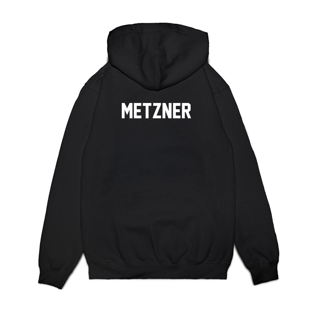 Oregon State - NCAA Football : Caleb Metzner - Vintage Helmet Premium Hooded Sweatshirt-1