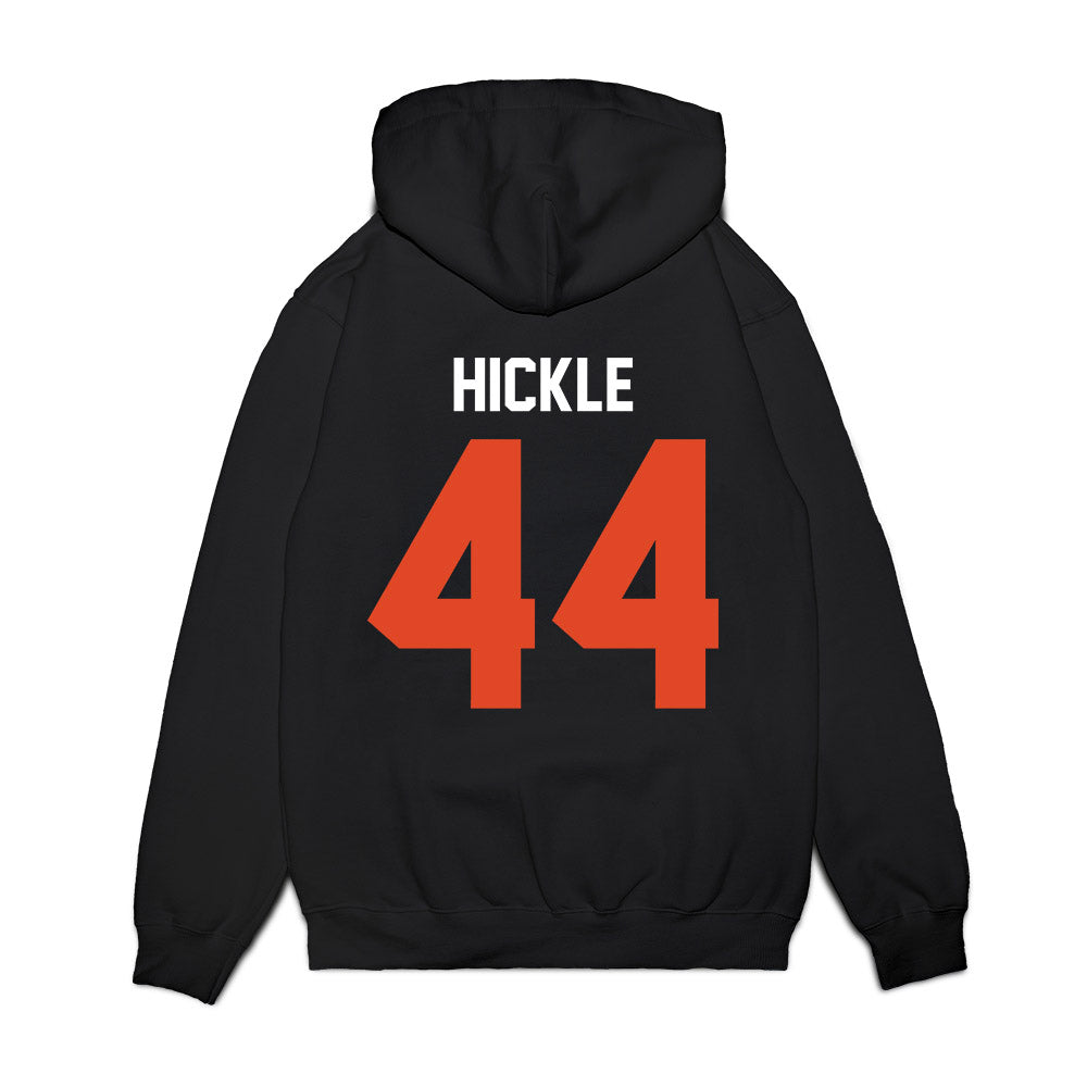 Oregon State - NCAA Football : Takari Hickle - Vintage Helmet Premium Hooded Sweatshirt-1