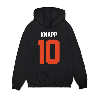 Oregon State - NCAA Football : Logan Knapp - Vintage Helmet Premium Hooded Sweatshirt-1