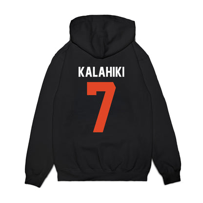 Oregon State - NCAA Football : Kahanu Kalahiki - Vintage Helmet Premium Hooded Sweatshirt-1