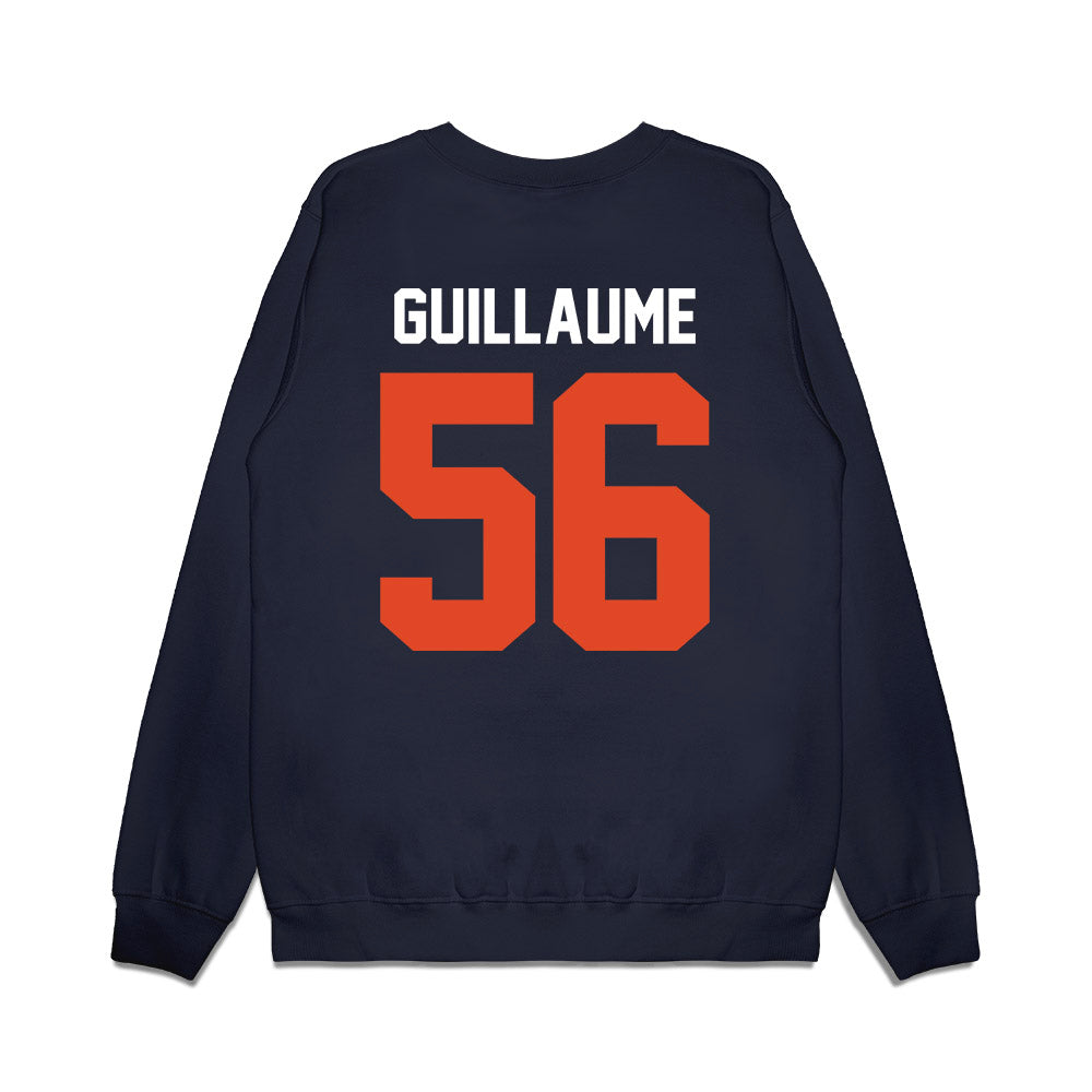 Oregon State - NCAA Football : Carter Guillaume - Vintage Helmet Premium Crewneck Sweatshirt-1