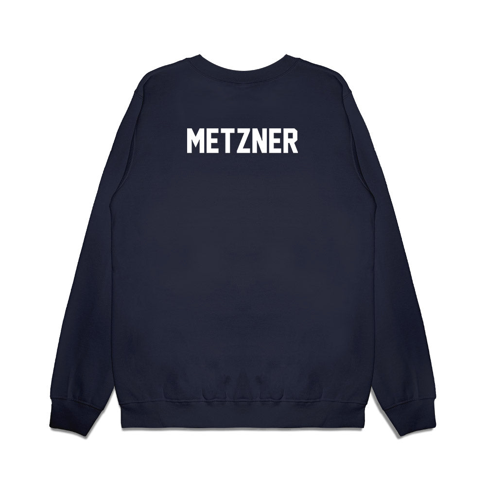 Oregon State - NCAA Football : Caleb Metzner - Vintage Helmet Premium Crewneck Sweatshirt-1
