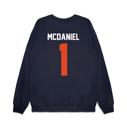 Oregon State - NCAA Football : Adonis McDaniel - Vintage Helmet Premium Crewneck Sweatshirt-1