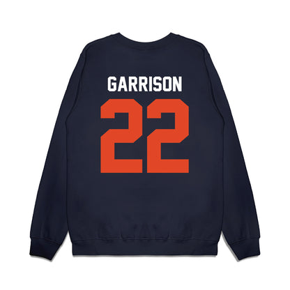 Oregon State - NCAA Football : Tre Garrison - Vintage Helmet Premium Crewneck Sweatshirt-1