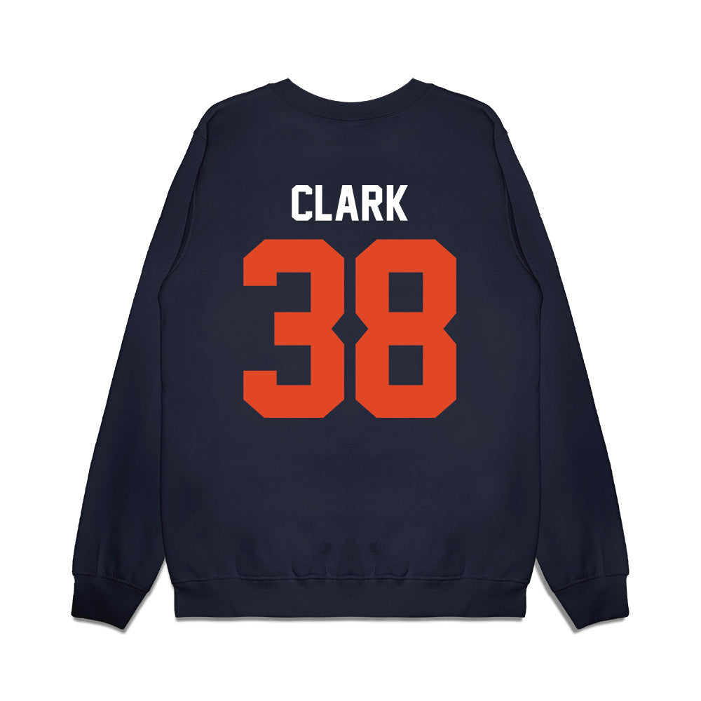 Oregon State - NCAA Football : Milan Clark - Vintage Helmet Premium Crewneck Sweatshirt-1