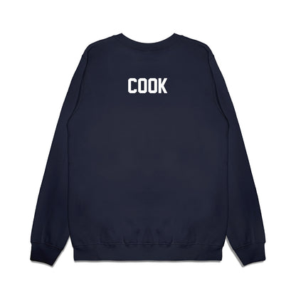Oregon State - NCAA Football : Landon Cook - Vintage Helmet Premium Crewneck Sweatshirt-1
