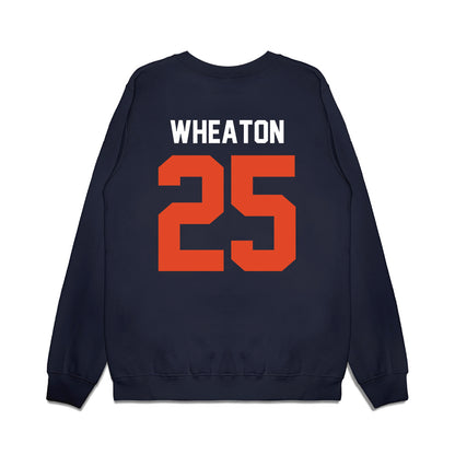 Oregon State - NCAA Football : Kai Wheaton - Vintage Helmet Premium Crewneck Sweatshirt-1