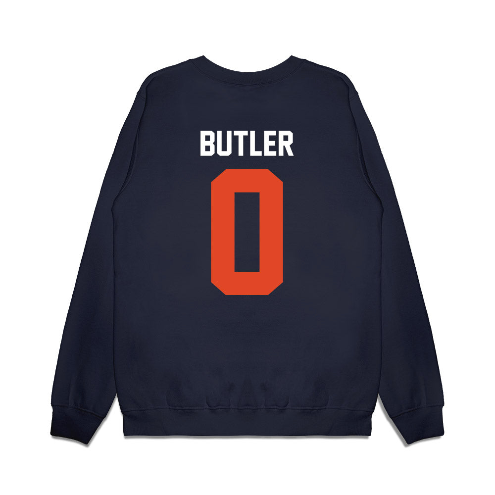 Oregon State - NCAA Football : Aaron Butler - Vintage Helmet Premium Crewneck Sweatshirt-1
