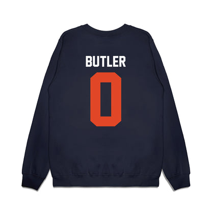 Oregon State - NCAA Football : Aaron Butler - Vintage Helmet Premium Crewneck Sweatshirt-1