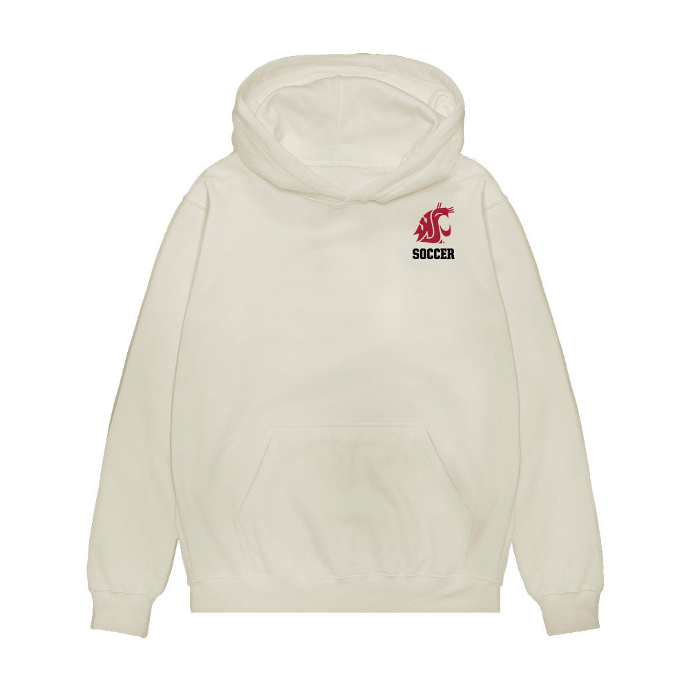 WSU - NCAA Women's Soccer : KEARA FITZGERALD - Collage Premium Hooded Sweatshirt-0