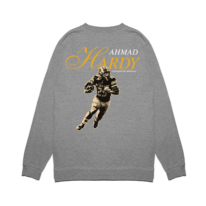 Missouri - NCAA Football : Ahmad Hardy - Legacy Premium Crewneck Sweatshirt-1