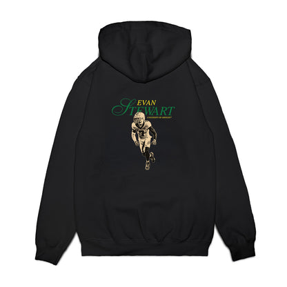 Oregon - NCAA Football : Evan Stewart - Legacy Premium Hooded Sweatshirt-1