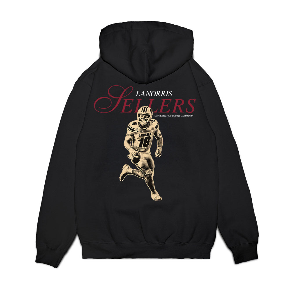 South Carolina - NCAA Football : LaNorris Sellers - Legacy Premium Hooded Sweatshirt-1