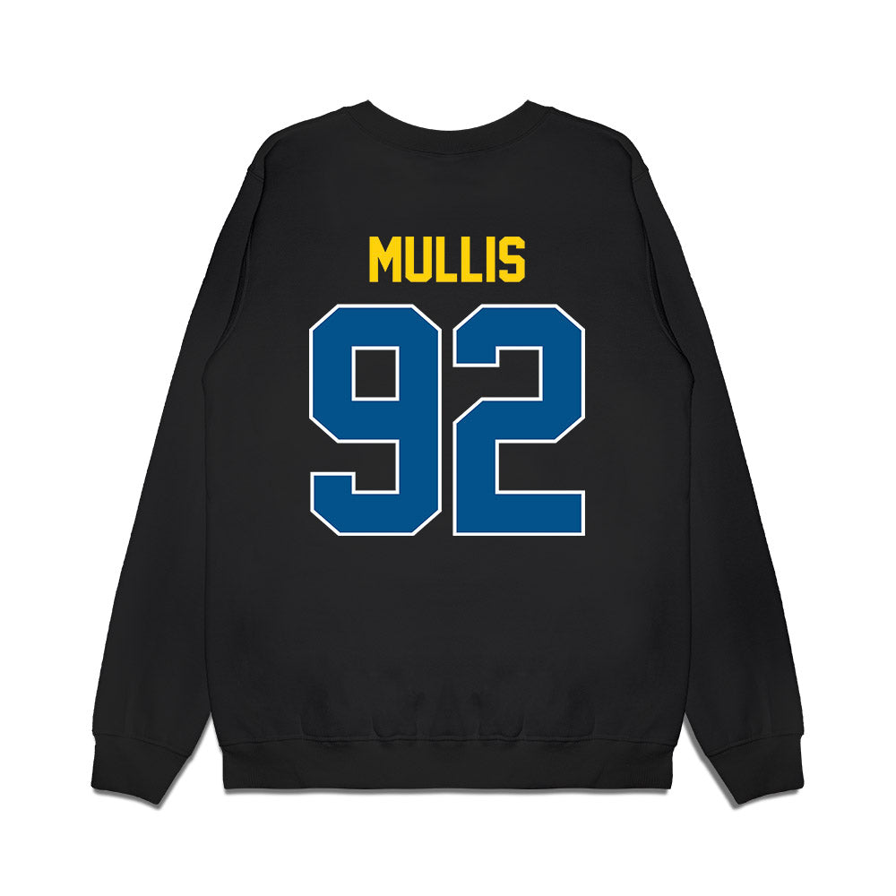 Delaware - NCAA Football : Kason Mullis - Vintage Helmet Premium Crewneck Sweatshirt-1