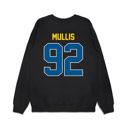 Delaware - NCAA Football : Kason Mullis - Vintage Helmet Premium Crewneck Sweatshirt-1