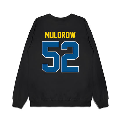 Delaware - NCAA Football : Miles Muldrow - Vintage Helmet Premium Crewneck Sweatshirt-1