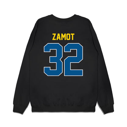 Delaware - NCAA Football : Joseph Zamot - Vintage Helmet Premium Crewneck Sweatshirt-1