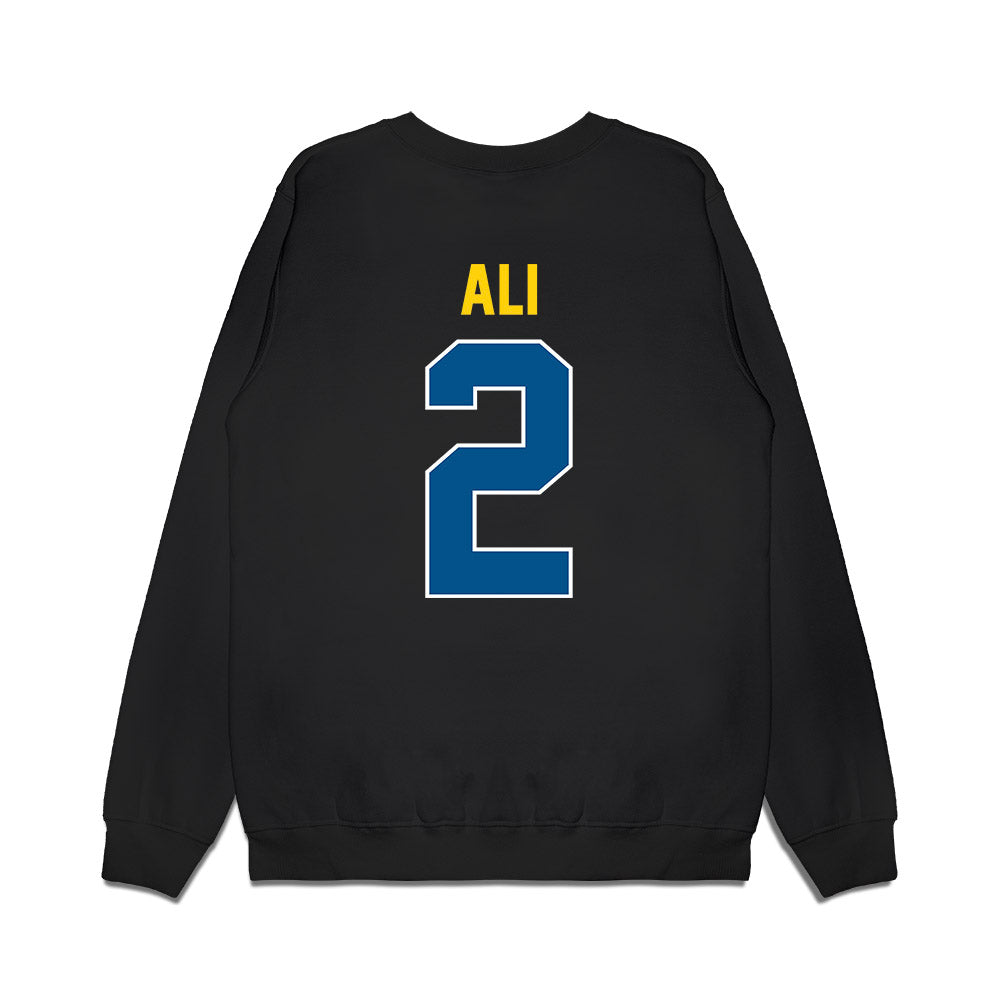 Delaware - NCAA Football : Kahlil Ali - Vintage Helmet Premium Crewneck Sweatshirt-1