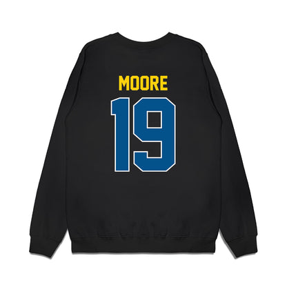Delaware - NCAA Football : Kevin Moore - Vintage Helmet Premium Crewneck Sweatshirt-1