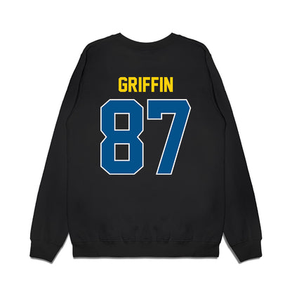Delaware - NCAA Football : Carson Griffin - Vintage Helmet Premium Crewneck Sweatshirt-1
