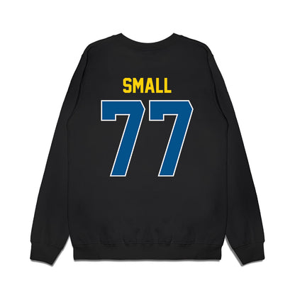 Delaware - NCAA Football : Jack Small - Vintage Helmet Premium Crewneck Sweatshirt-1
