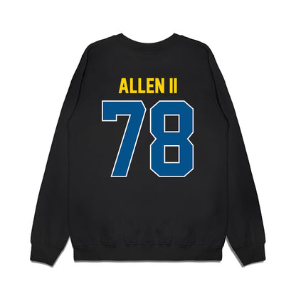 Delaware - NCAA Football : Bentley Allen II - Vintage Helmet Premium Crewneck Sweatshirt-1