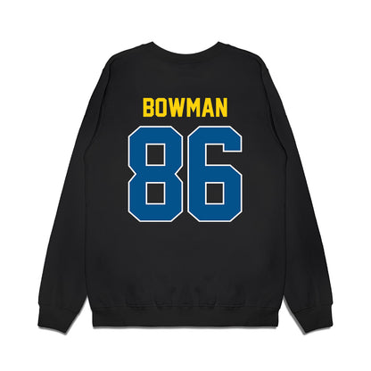Delaware - NCAA Football : Jaxson Bowman - Vintage Helmet Premium Crewneck Sweatshirt-1