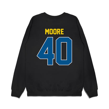 Delaware - NCAA Football : Scott Moore - Vintage Helmet Premium Crewneck Sweatshirt-1