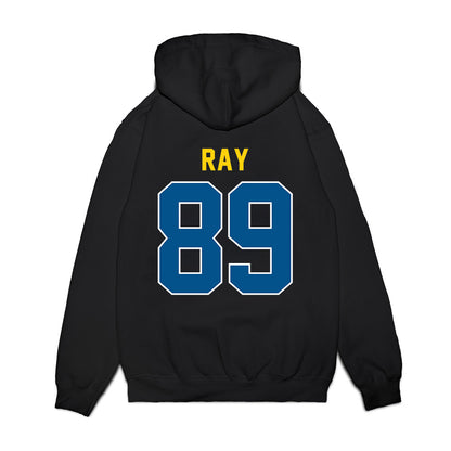 Delaware - NCAA Football : Nate Ray - Vintage Helmet Premium Hooded Sweatshirt-1