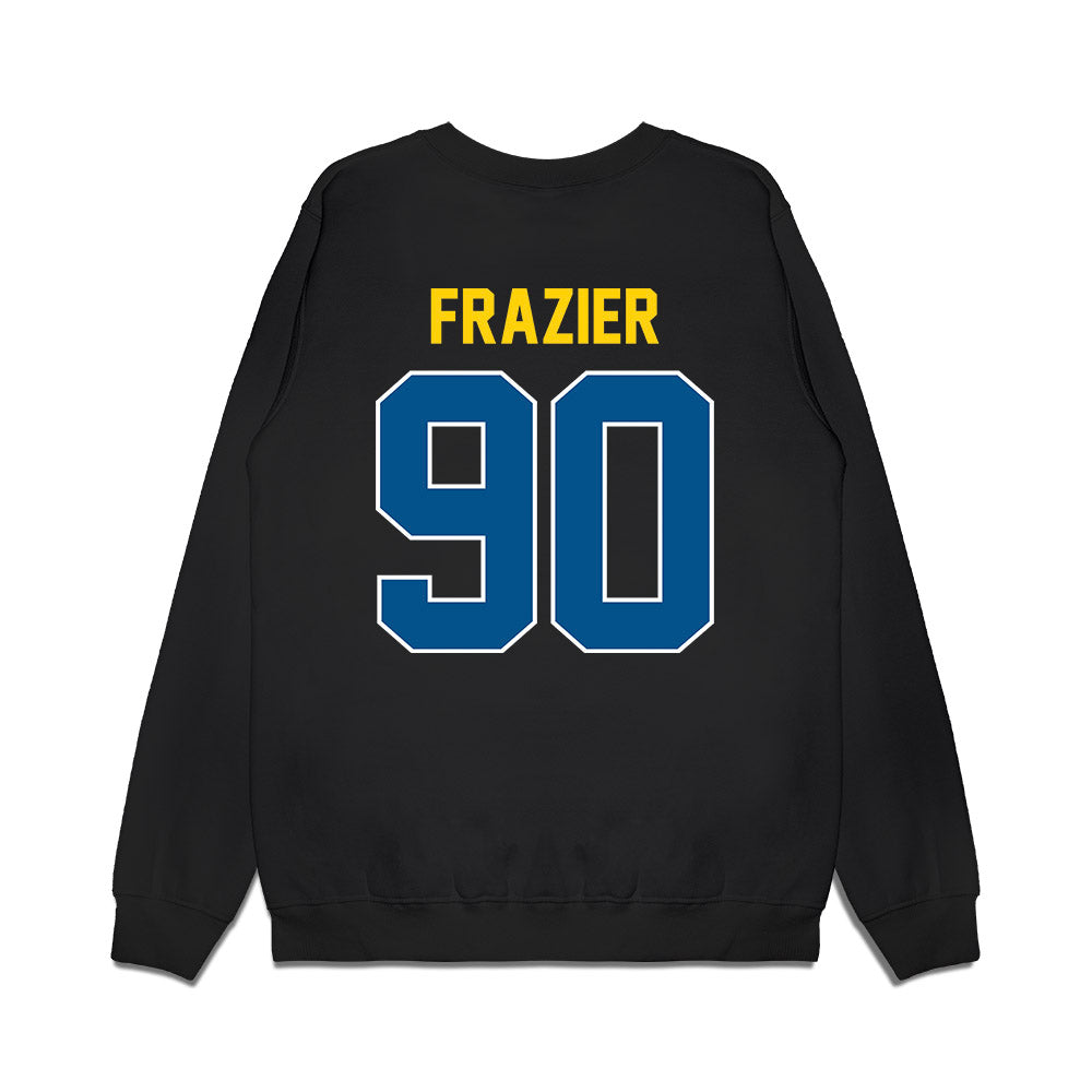 Delaware - NCAA Football : Noah Frazier - Vintage Helmet Premium Crewneck Sweatshirt-1