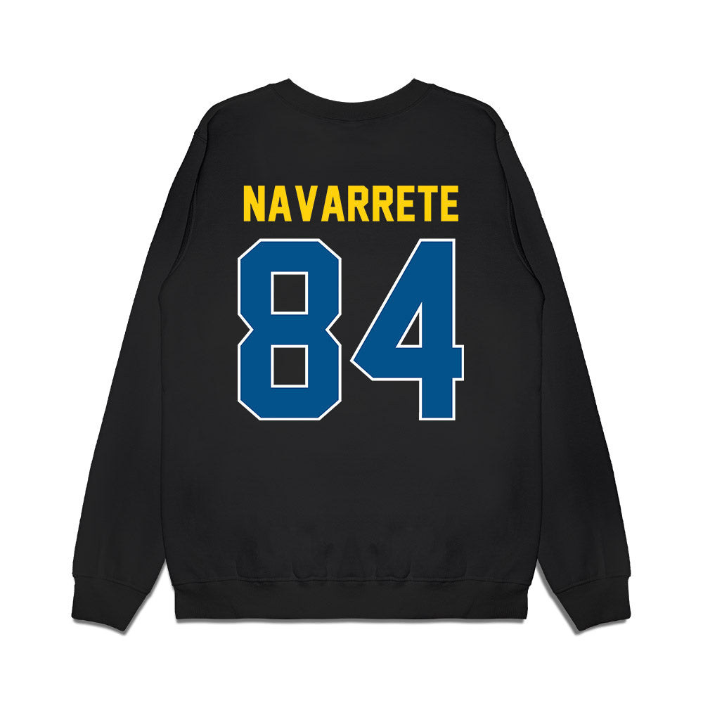 Delaware - NCAA Football : Ashton Navarrete - Vintage Helmet Premium Crewneck Sweatshirt-1