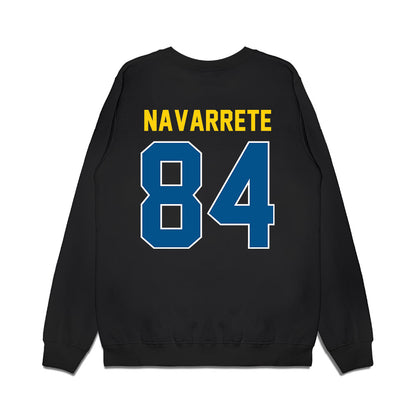 Delaware - NCAA Football : Ashton Navarrete - Vintage Helmet Premium Crewneck Sweatshirt-1