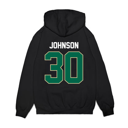 USF - NCAA Football : Jeremiah Johnson - Vintage Helmet Premium Hooded Sweatshirt-1