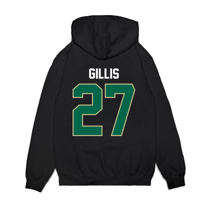 USF - NCAA Football : Jermichael Gillis - Vintage Helmet Premium Hooded Sweatshirt-1