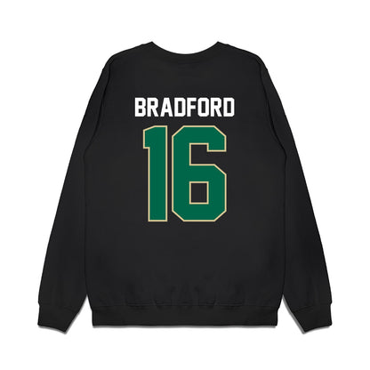 USF - NCAA Football : Jayden Bradford - Vintage Helmet Premium Crewneck Sweatshirt-1